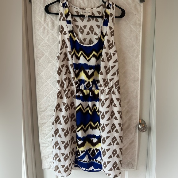 3/$13 Sabine IKAT Mini Dress - Picture 1 of 4